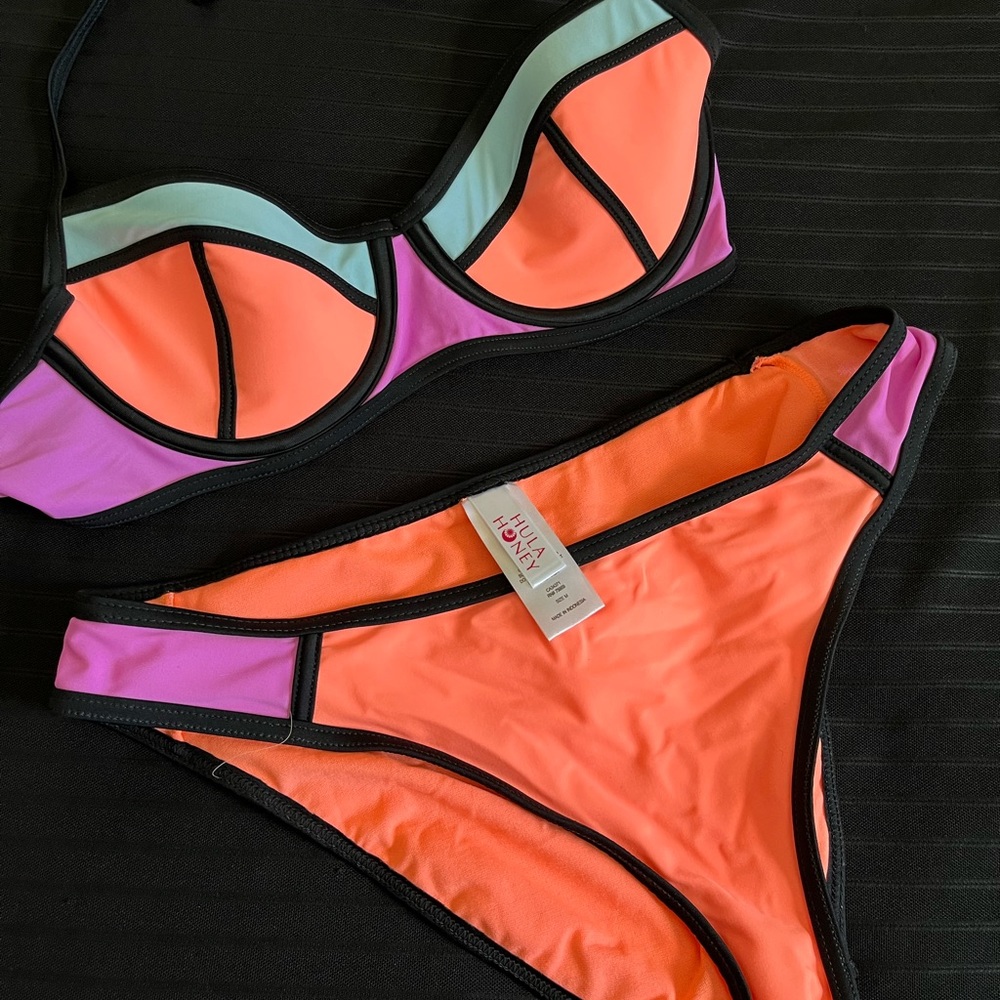 Color Block Bikini